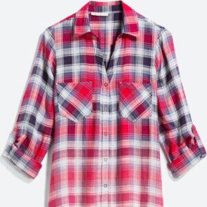 Skies are Blue Boca Button Down Shirt